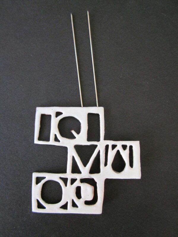 Brooch Esmalte con soplete