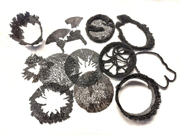 textures 3d Pen 3D aplicado a joyería contemporánea